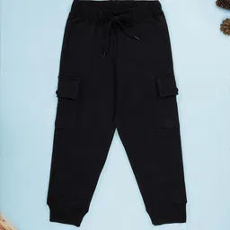 KiddoPanti Boys Regular Fit Mid Rise Track Pants-picture-10