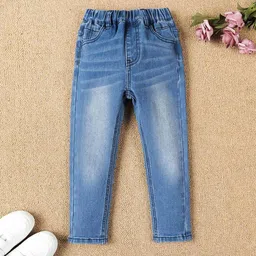 Kotty Girls Skinny Fit High-Rise Stretchable Cotton Jeans-28