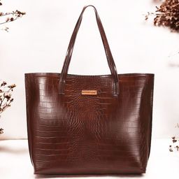 HAWKWOOD PU Oversized Shopper Tote Bag with Tasselled-image-54