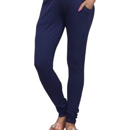 Kriti Full Length Maternity Leggings With Tummy Hug - Navy Blue-image-91