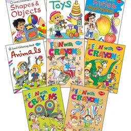 Level Colouring Books Set of 8 - English-26