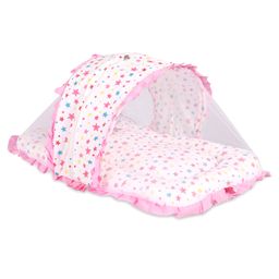 VParents Joy Jumbo Extra Large Baby Bedding Set With Mosquito Net & Pillow - Pink-18