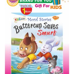 Sawan Buttercups Saves Smurfs Story Book - English-image-13
