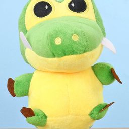 Toytales Baby Gator Shaped Soft Toy Green - Height 18 cm-picture-13