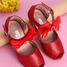 Cute Walk by Babyhug Sandals - Red-image-21