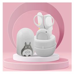 Baby Moo Lazy Kitty Nail Clipper Set - Grey-image-96