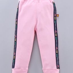 WOW Full Length Lounge Pant Car Print - Pink-image-101