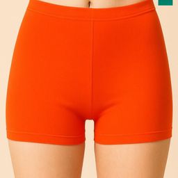 Apraa & Parma 2-Pc Mid-Rise Antimicrobial Boyshort Briefs AP SBT-33 R Green,D Orange XS-2-picture-17