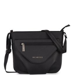 Nicoberry PU Structured Solid Sling Bag-2