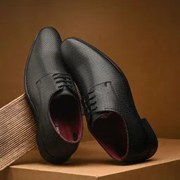 Killer Men Textured Lace-Ups Formal Derbys-picture-38