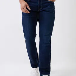 SPYKAR Men Relaxed Fit Mid-Rise Light Fade Stretchable Jeans-image-87