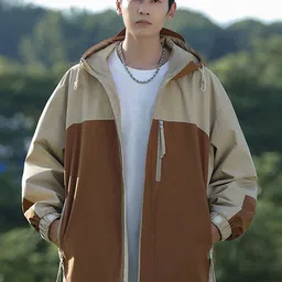 StyleCast x Revolte Men Colourblocked Windcheater Tailored Jacket-picture-41
