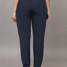 PROBASIC Typography Printed Pure Cotton Mid-Rise Joggers-picture-3