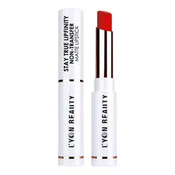 Lyon Beauty USA  Stay True Lipfinity Non-Transfer Matte Lipstick 2.3 gm- 11 Red Blossom-44
