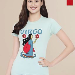 Mast & Harbour Women Typography 2 Printed Applique T-shirt-picture-11