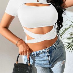 Stylecast X Slyck Styled Back Crop Top-image-106