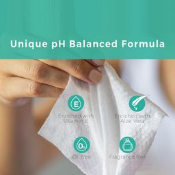 Adbeni Set Of 3 Refreshing Facial Wipes Enriched With Vitamin E-25 Wipes Each image 4