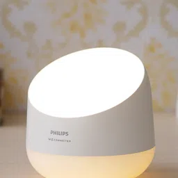 Philips White Metal Night Table Lamp-33