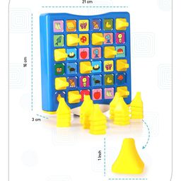 Babyhug Advanced Matching Memory Game - Multicolor image 3