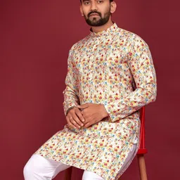 CELLUX Men Multi Kurtas-image-79