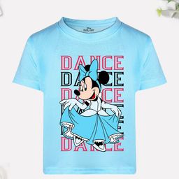 Disney By Miss and Chief Girls Minnie Mouse Printed Bio Finish T-shirt-image-33