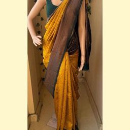 Marziyaa Ethnic Motifs Zari Banarasi Saree-image-7