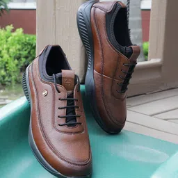 Liberty Men Leather Sneakers-image-76