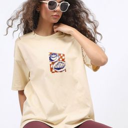 NOBERO Drop-Shoulder Sleeves Oversized Pure Cotton T-shirt-picture-32