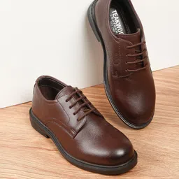Teakwood Leathers Unisex Kids Leather Oxfords-image-98