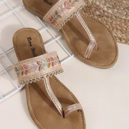 Retro Walk Women One Toe Flats-image-77