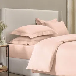 SANSAAR A DDECOR BRAND LIVE CONSCIOUSLY Pink Heavy Winter Double XL King Bedding Set-image-86