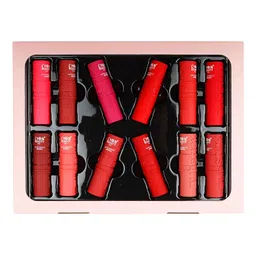 Lyon Beauty USA 12 Trendy Shades Matte Perfect Lipstick-3.5g-L04-D-Mix-58