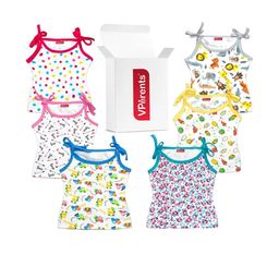 VParents Kids Pack Of 6 Printed Cotton Top-image-87