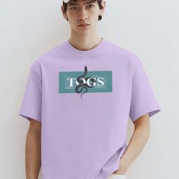 TOGS & TERRE Men Graphic Printed Round Neck Cotton Oversized T-shirt-picture-45