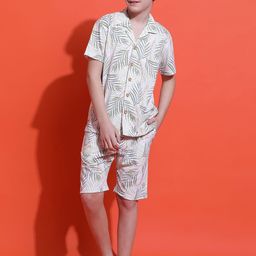 Lil Tomatoes Boys Printed Night suit-picture-39