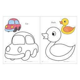 sawan Level Colouring Books Set of 8 - English image 4