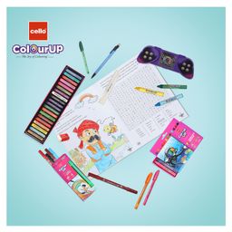 Cello ColourUp Hobby Bag With Assorted Stationery Kit (Design & Color May Vary) image 4