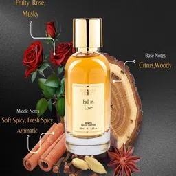 raw&rare secrets Raw&Rare Women Fall In Love Long Lasting Eau De Parfum- 100 ml image 3