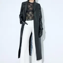 Koton Women Single-Breasted Overcoat-image-50