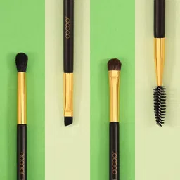DOCOLOR Set Of 2 Professional Eyebrow Brush With Eyebrow Brush - Black image 2
