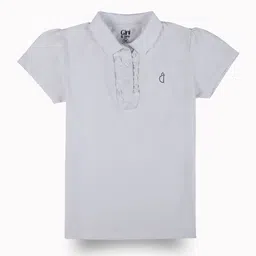 Gini and Jony Puff Sleeve Cotton Top-image-14