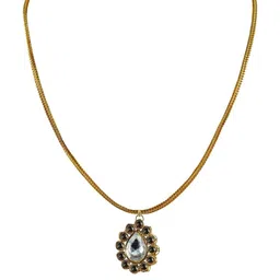 Vidhya Kangan Gold-Toned Brass Necklace-image-93