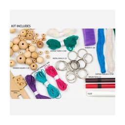 Chalk and Chuckles Keychain Dolls Making Kit - Multicolor image 5