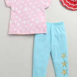 BUMZEE Girls Printed Pure Cotton Night suit-picture-21