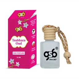 GSB Transparent Tobacco Oud Hanging Car Air Freshener-10ml-image-69