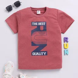 Here&Now X Game Begins Boys Typography T-shirt-image-31
