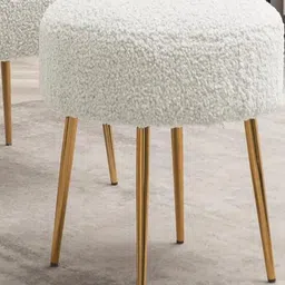 DOE BUCK Wood Wool Round Ottomans-picture-47