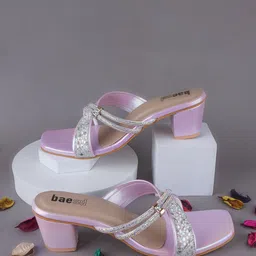 BAESD Women Embellished Block Heeled Sandals-image-81