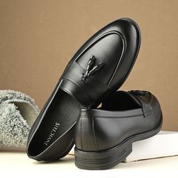 INVICTUS Men Faux Leather Formal Loafers-picture-44