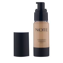 Note Detox and Protect Foundation SPF15 - 30ml - Dark Honey - Shade - 06 image 3